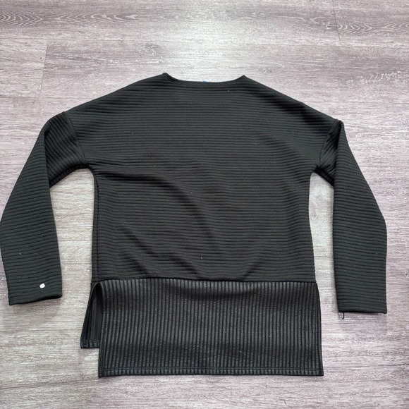 Fabletics Sweater Womens Medium Pullover Sweatshirt Athleisure Stretch Quilted - Picture 6 of 10